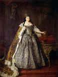 Empress Anna Ioannovna (Anna of Russia)-Louis Caravaque-Giclee Print