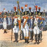French Infantry-Louis Charles Bombled-Art Print