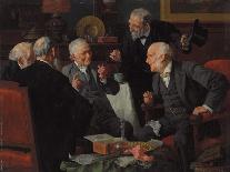 A Toast (Oil on Canvas)-Louis Charles Moeller-Giclee Print