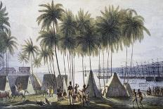 Natives of California, Engraving from Picturesque Voyages around World-Louis Choris-Framed Giclee Print