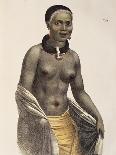 Inhabitants of Mozambique, Lithograph from Picturesque Voyages around World-Louis Choris-Giclee Print