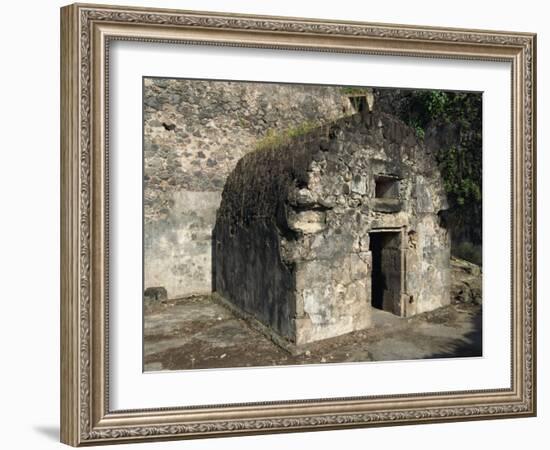 Louis Cyparis's Jail, Saint Pierre, Martinique, West Indies, Caribbean, Central America-Thouvenin Guy-Framed Photographic Print