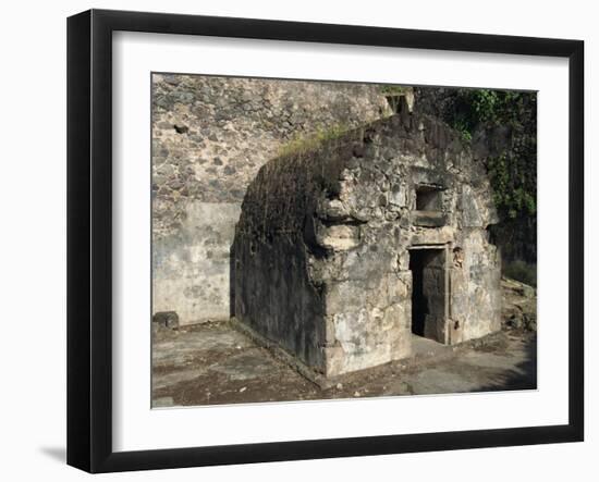 Louis Cyparis's Jail, Saint Pierre, Martinique, West Indies, Caribbean, Central America-Thouvenin Guy-Framed Photographic Print
