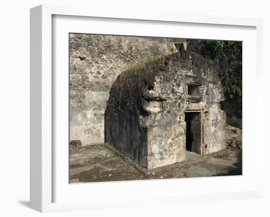 Louis Cyparis's Jail, Saint Pierre, Martinique, West Indies, Caribbean, Central America-Thouvenin Guy-Framed Photographic Print