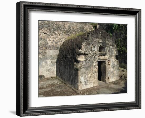 Louis Cyparis's Jail, Saint Pierre, Martinique, West Indies, Caribbean, Central America-Thouvenin Guy-Framed Photographic Print