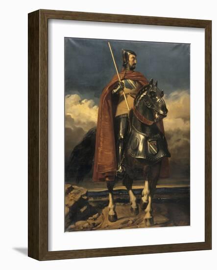 Louis de Champagne, comte de Sancerre, maréchal de France en 1368, connétable en 1397 (?-1402)-Jules Claude Ziegler-Framed Giclee Print