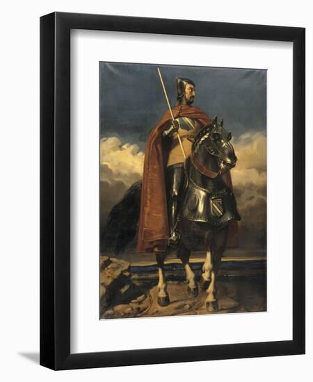 Louis de Champagne, comte de Sancerre, maréchal de France en 1368, connétable en 1397 (?-1402)-Jules Claude Ziegler-Framed Giclee Print