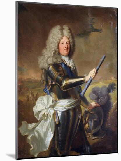 Louis De France by Hyacinthe Rigaud-Hyacinthe Rigaud-Mounted Giclee Print