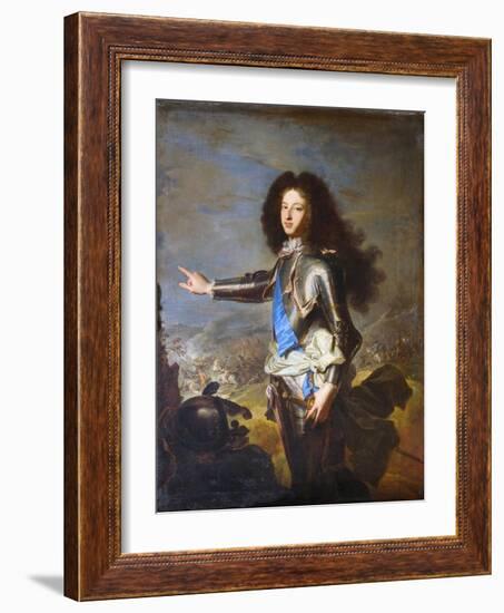 Louis De France, Duke of Burgundy-Hyacinthe Rigaud-Framed Giclee Print