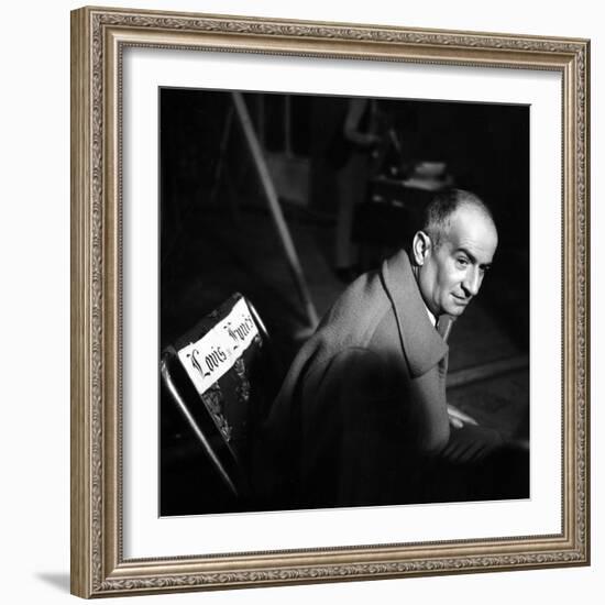 Louis De Funès-Marcel Begoin-Framed Photographic Print