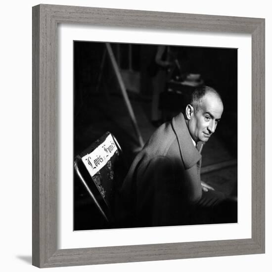 Louis De Funès-Marcel Begoin-Framed Photographic Print