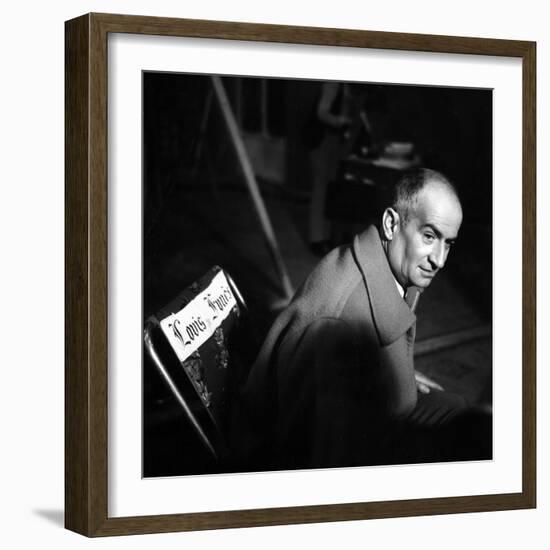 Louis De Funès-Marcel Begoin-Framed Photographic Print