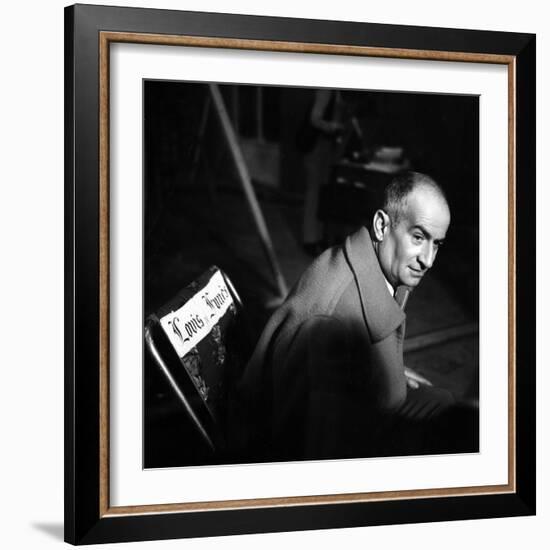 Louis De Funès-Marcel Begoin-Framed Photographic Print