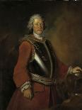 August the Strong, King of Poland and Saxony-Louis de Silvestre-Framed Premier Image Canvas
