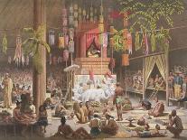 Musical Soiree in Laos, 1867-Louis Delaporte-Giclee Print
