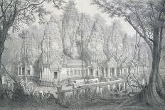 A Portal at Angkor Thom, 1873-Louis Delaporte-Giclee Print