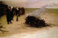 The Funeral of Shelley, 1889-Louis Edouard Paul Fournier-Laminated Giclee Print
