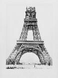 La Tour Eiffel quasiment achevée-Louis-Emile Durandelle-Giclee Print