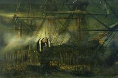 The Port of Dunkirk, 1831 (Oil on Canvas)-Louis Eugene Gabriel Isabey-Giclee Print