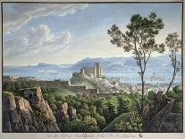 View of the Palatine Hill in Rome-Louis-Francois Cassas-Framed Giclee Print