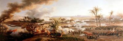 Battle of the Pyramids, July 21, 1798, Napoleon Egyptian Campaign, 1806-Louis Francois Lejeune-Framed Art Print