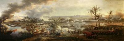 Battle of the Pyramids, July 21, 1798, Napoleon Egyptian Campaign, 1806-Louis Francois Lejeune-Mounted Art Print