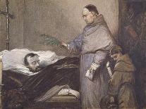 Martin Rithone Blessing the Body of the Count of Egmont-Louis Gallait-Giclee Print