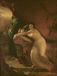 Comfort in Grief, c.1852-Louis Gallait-Giclee Print