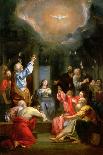 The Pentecost-Louis Galloche-Mounted Giclee Print