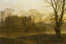 English Country House in Autumn Haze-Louis H Grimshaw-Giclee Print