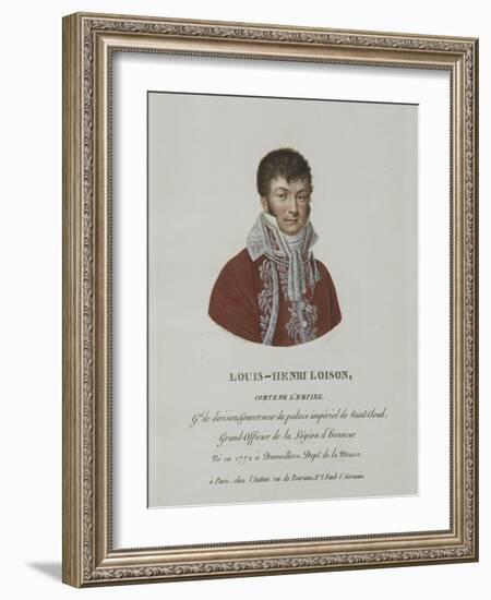 Louis-Henri Loison, comte de l'Empire, né en 1772 à Damvillers.-null-Framed Giclee Print