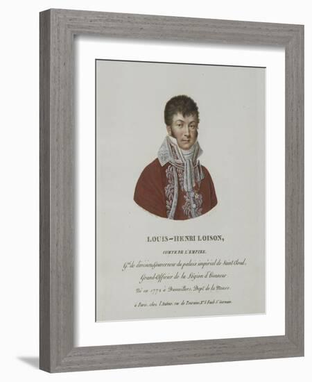 Louis-Henri Loison, comte de l'Empire, né en 1772 à Damvillers.-null-Framed Giclee Print