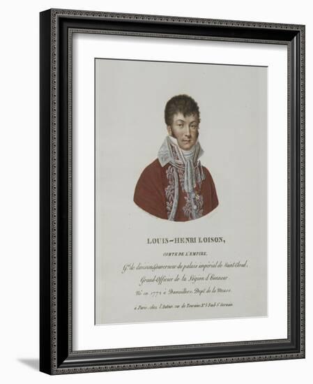 Louis-Henri Loison, comte de l'Empire, né en 1772 à Damvillers.-null-Framed Giclee Print