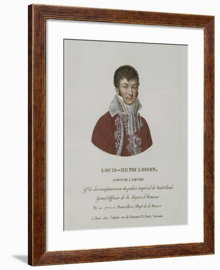 Louis-Henri Loison, comte de l'Empire, né en 1772 à Damvillers.-null-Framed Giclee Print