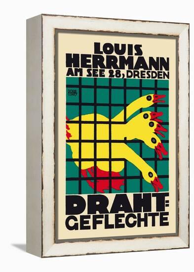 Louis Hermann in Dresden-Dore Corty-Framed Stretched Canvas