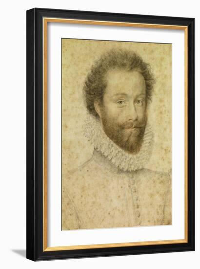 Louis I De Bourbon, Prince of Conde-Francois Clouet-Framed Art Print