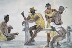 Dance Indigenous to Buru, Moluccas-Louis Isidore Duperrey-Giclee Print