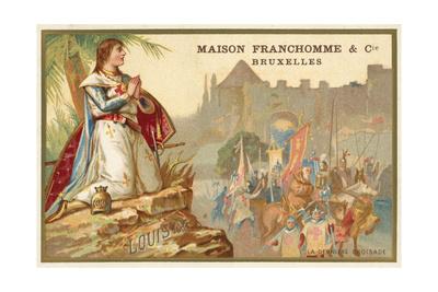 Louis Ix Of France And The Eighth Crusade 1270 Giclee Print By Artcom - 