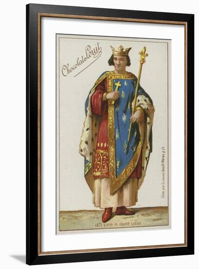 Louis IX, Saint Louis-null-Framed Giclee Print