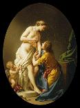 Pygmalion and Galatea, 1781-Louis Jean Francois I Lagrenee-Framed Giclee Print