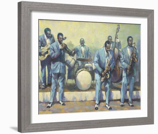 Louis Jordan's T6-Trevor Waugh-Framed Giclee Print