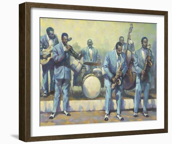 Louis Jordan's T6-Trevor Waugh-Framed Giclee Print