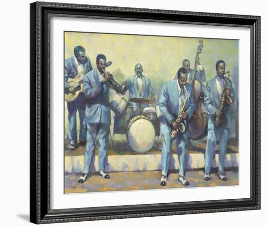 Louis Jordan's T6-Trevor Waugh-Framed Giclee Print