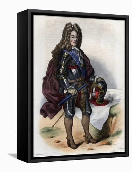 Louis Joseph de Bourbon, Duke of Vendome, French military commander and Marshal of France-French School-Framed Premier Image Canvas