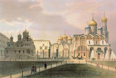 Kazan Cathedral, St. Petersburg, Printed by Lemercier, Paris, 1840s-Louis Jules Arnout-Framed Giclee Print