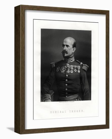 Louis Jules Trochu, French Military Leader and Politician, 19th Century-W Holl-Framed Giclee Print