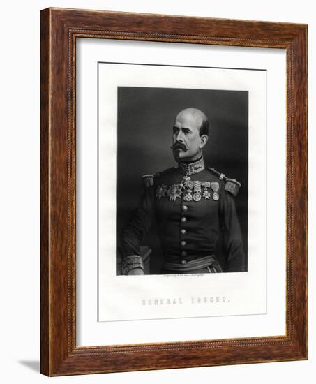 Louis Jules Trochu, French Military Leader and Politician, 19th Century-W Holl-Framed Giclee Print