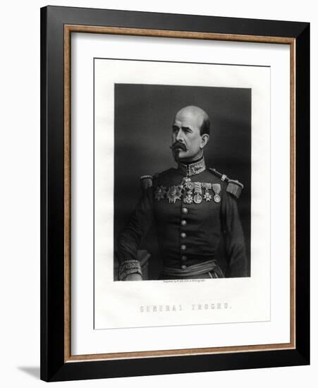 Louis Jules Trochu, French Military Leader and Politician, 19th Century-W Holl-Framed Giclee Print