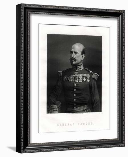 Louis Jules Trochu, French Military Leader and Politician, 19th Century-W Holl-Framed Giclee Print