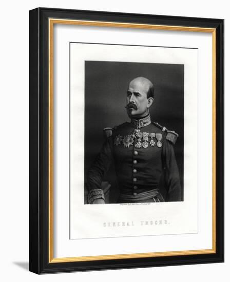 Louis Jules Trochu, French Military Leader and Politician, 19th Century-W Holl-Framed Giclee Print